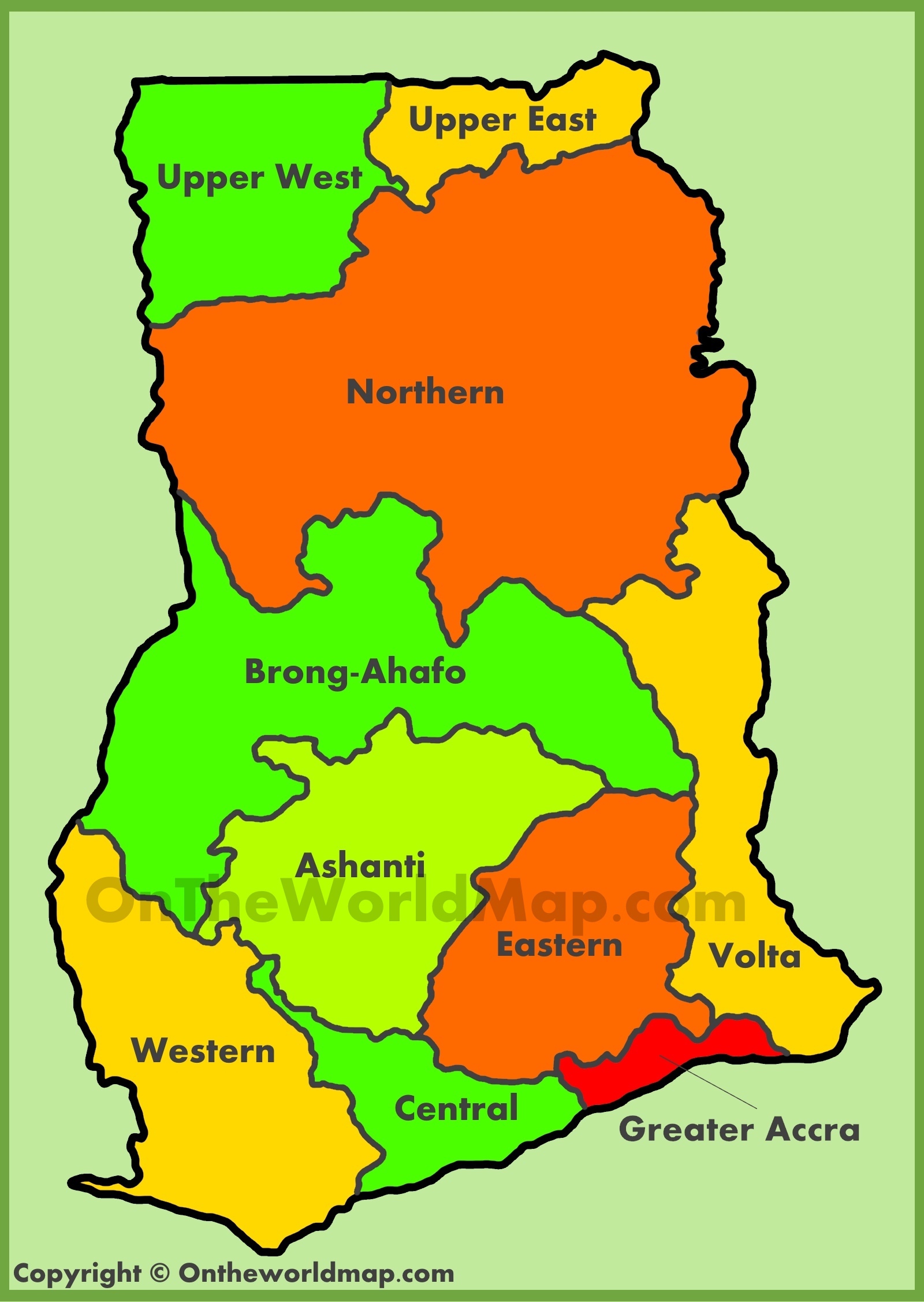 administrative-map-of-ghana